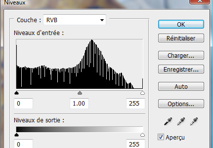 Histogramme corrig� automatiquement. 