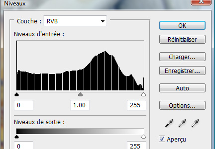 Nouvelle r�partition des pixels. 
