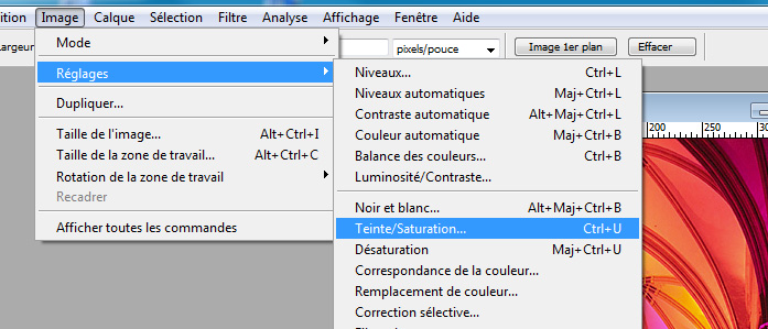 D�saturation partielle. 