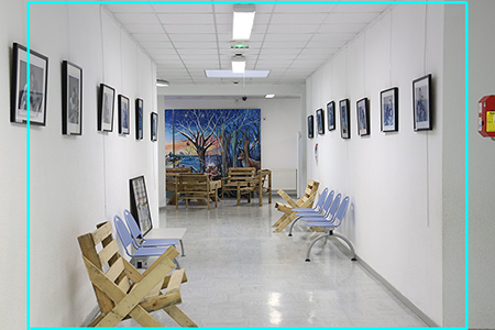 Exposition photo � l'Espace Malraux. 