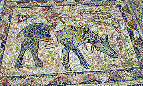 L'inventeur de la photo num�rique � Volubilis, Maroc. 