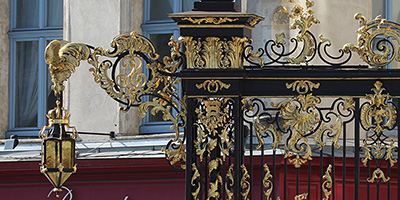 Grille de la Place Stanislas, Nancy. 