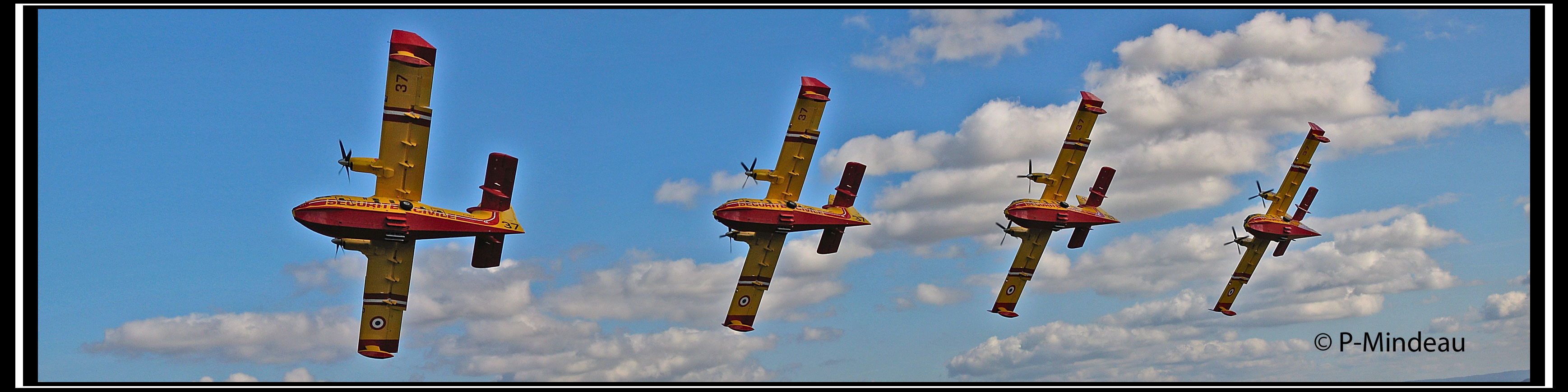 Le Canadair de Patrick Mindeau. 